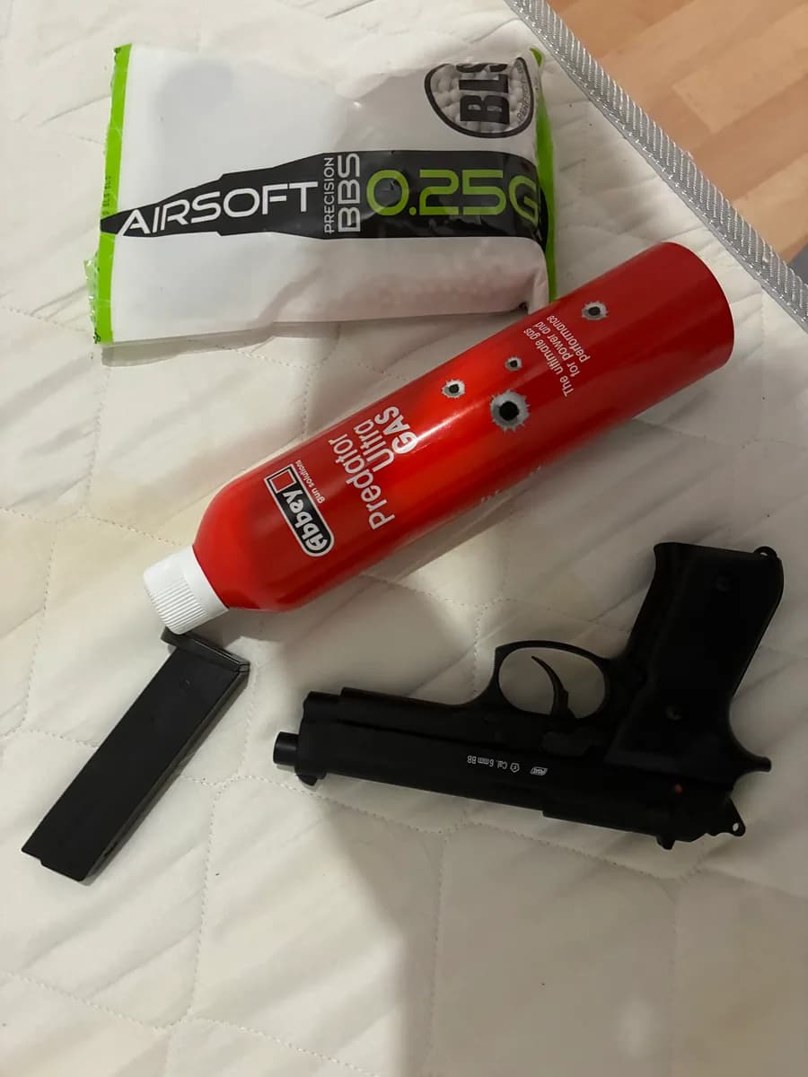 Airsoft à gaz mini 3