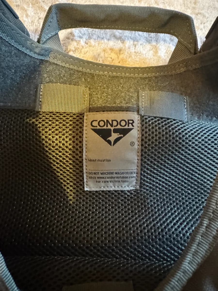 Condor exo plate carrier Gen 2 ( S/M) + 2 pochettes mini 1