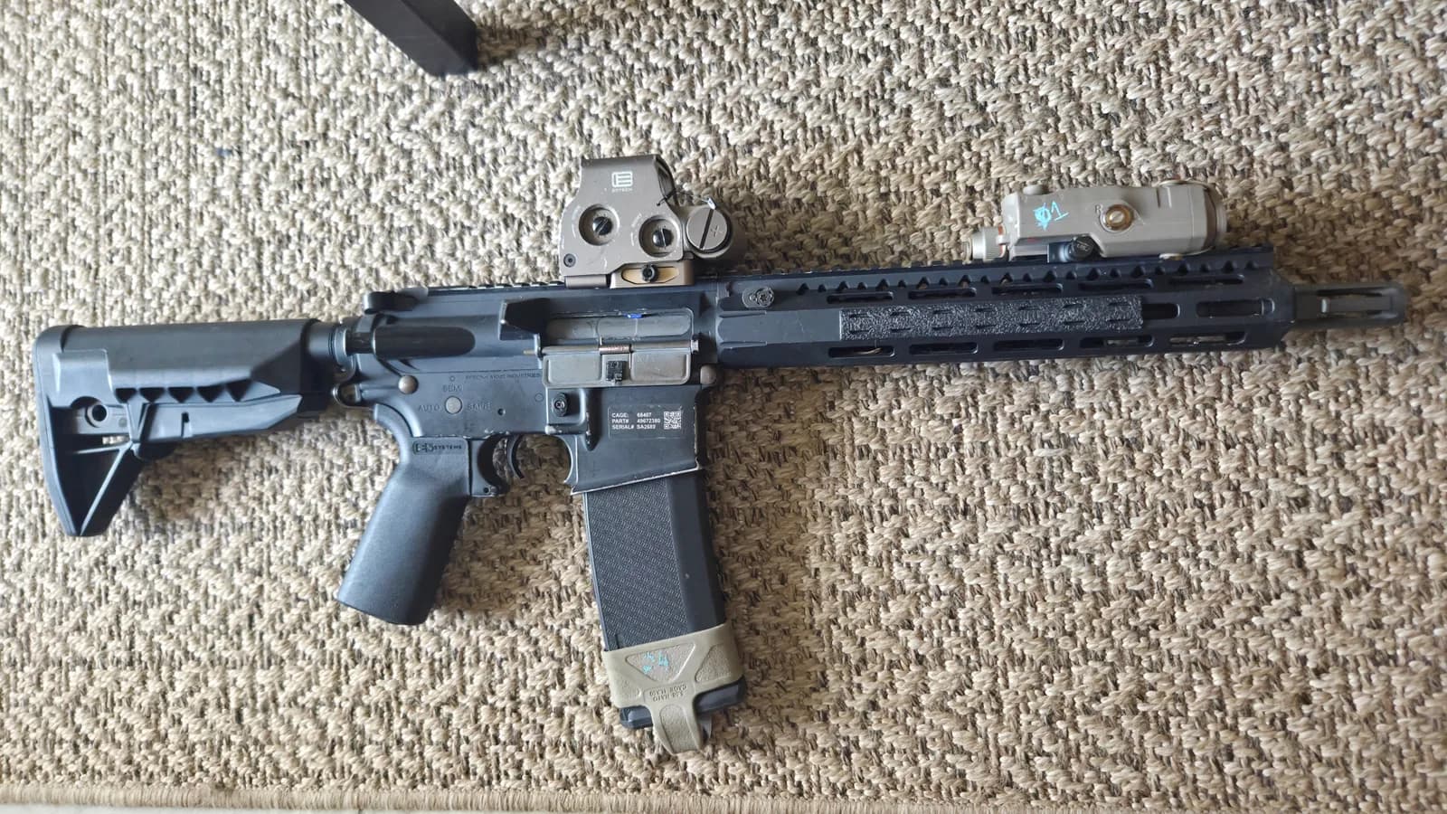 Replique specna sa-e05 edge custom bcm mini 1