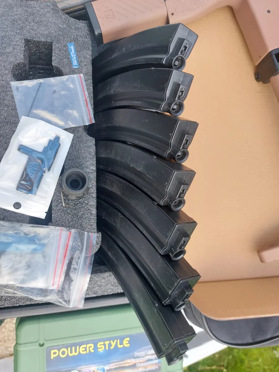 Pack complet réplique Airsoft Vorsk VMP-1 avec accessoires mini 2