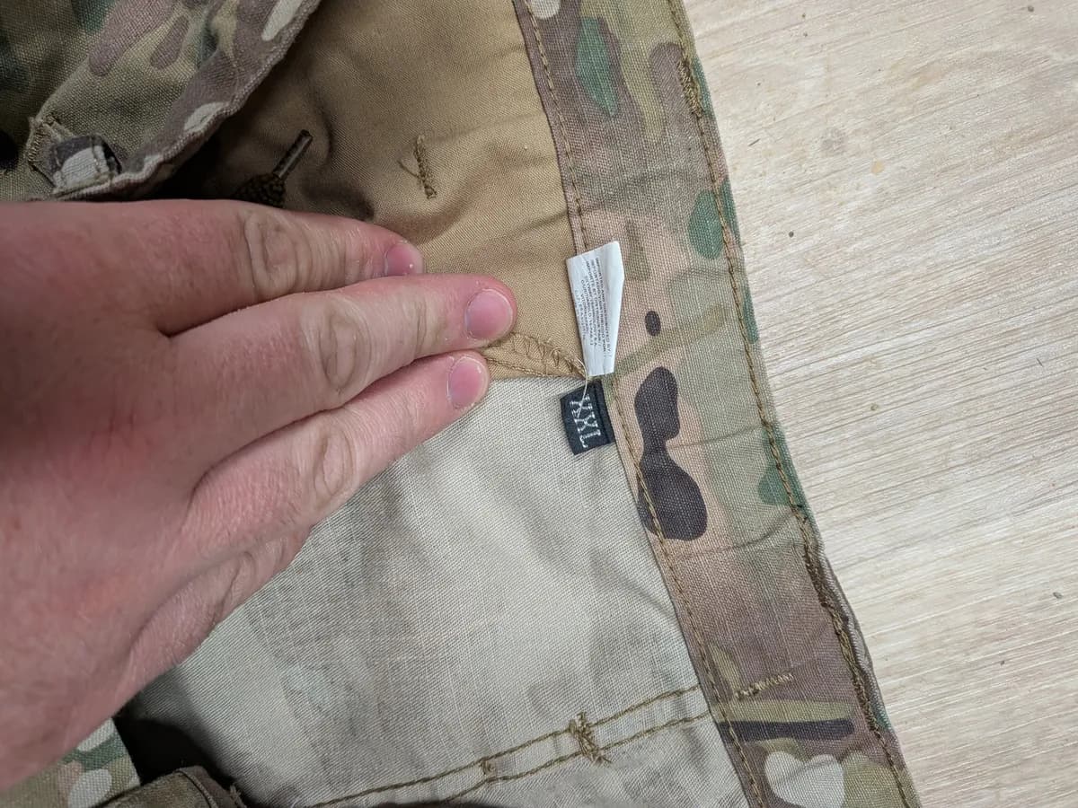 Pantalon multicam XXL delta tactics mini 5