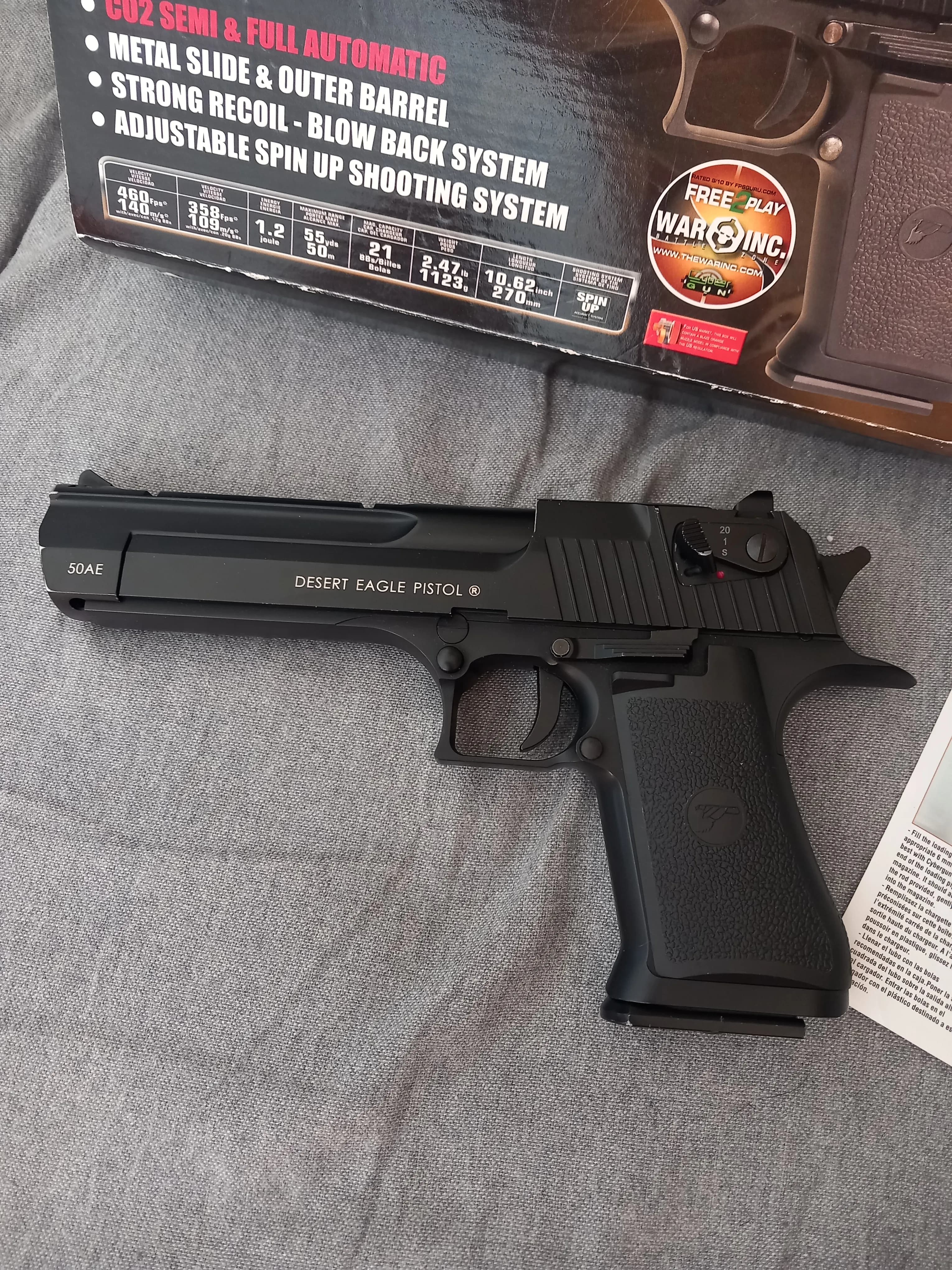 desert eagle.50AE CO2