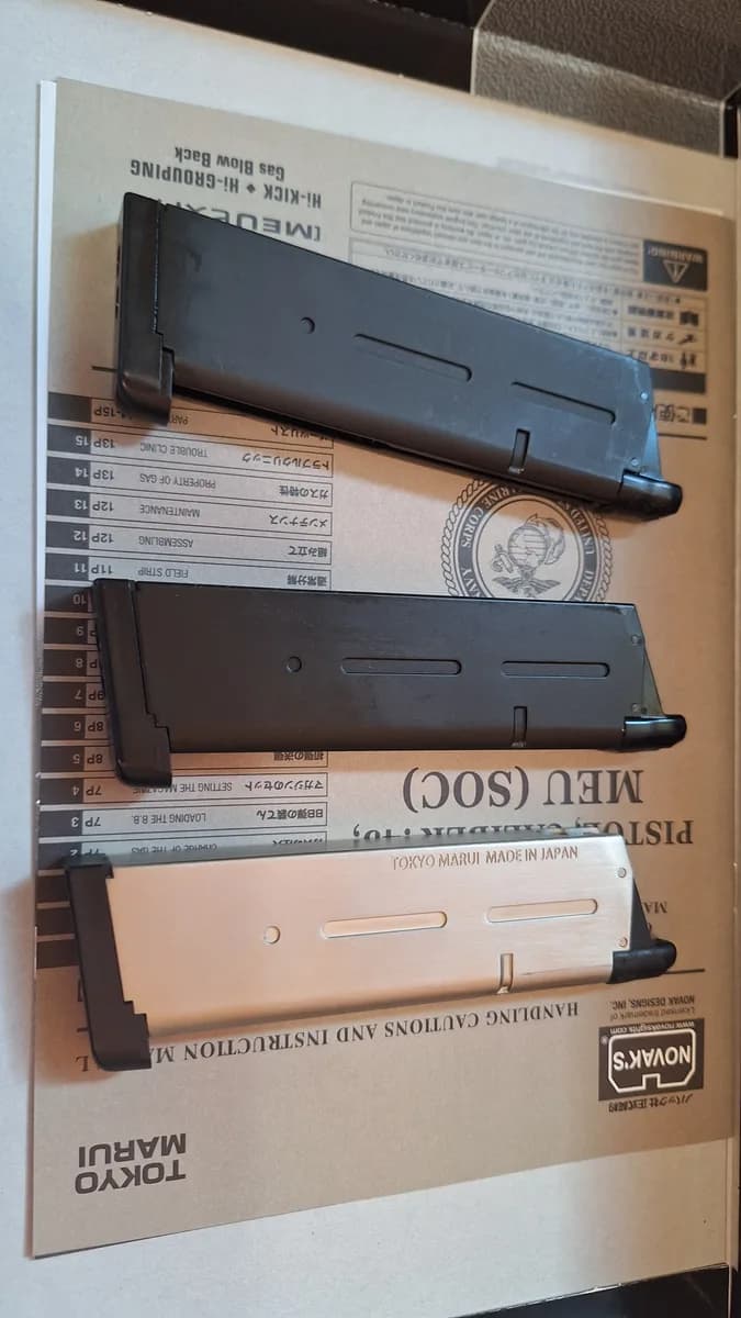 M1911 Night Warrior Tokyo Marui GBB mini 2