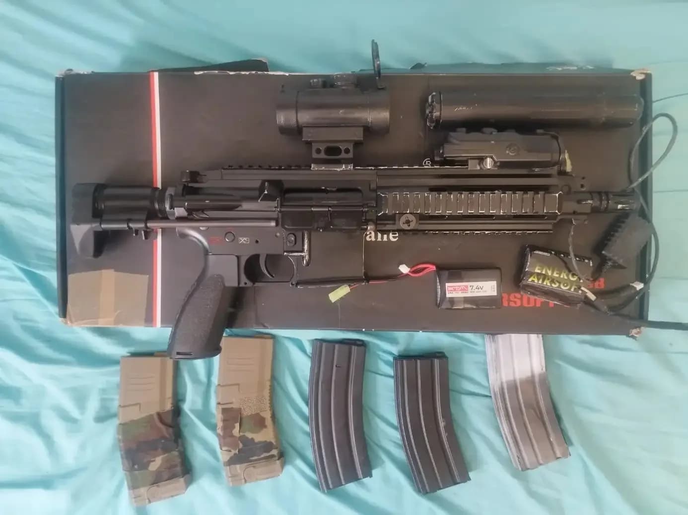 Pack Complet HK416C E&C Full Métal