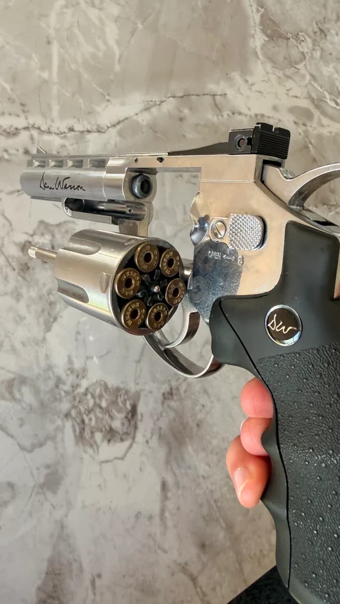 DAN WESSON + 6 cartouches mini 4