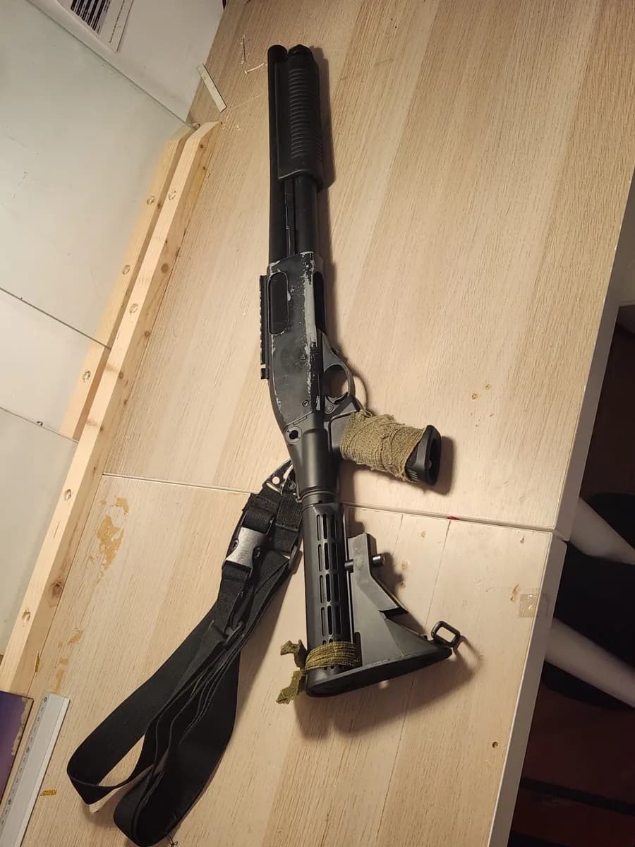 Fusil à pompe gaz mini 3