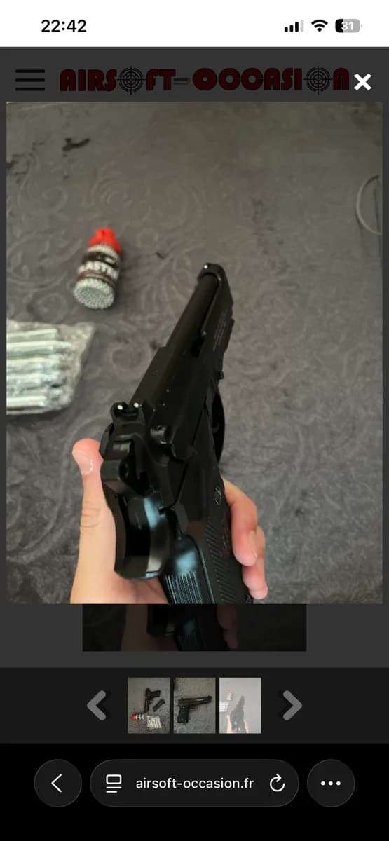 Beretta Umarex très bon etat mini 2