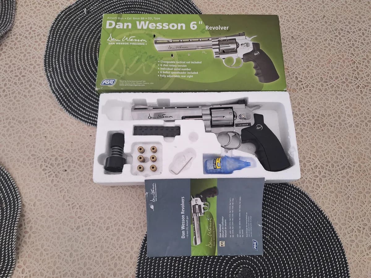 Revolver dan wesson 6 ASG mini 5