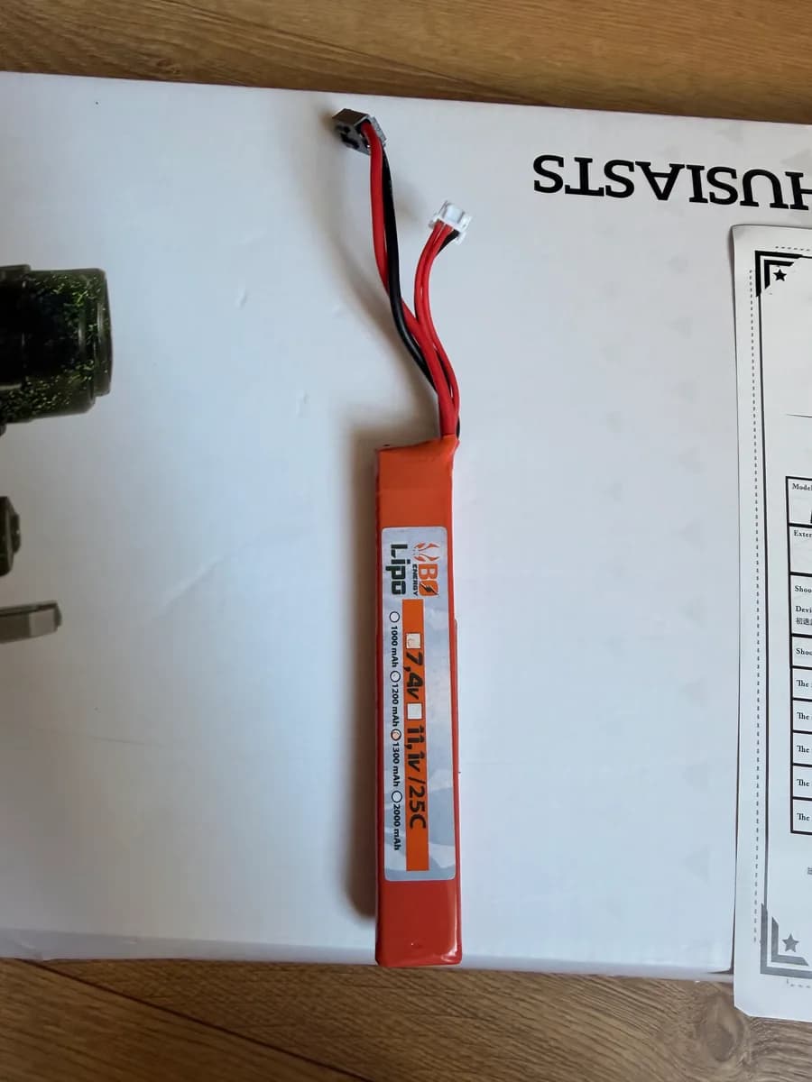 Lipo 7,4V mini 1