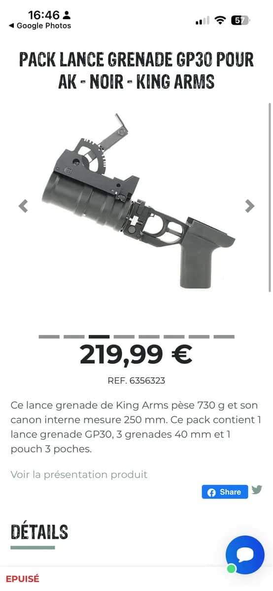 Replique AK Airsoft mini 4