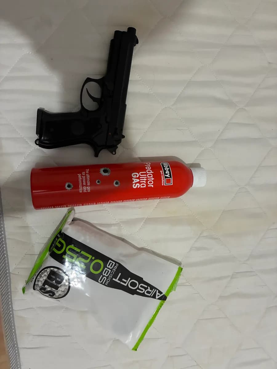 Airsoft à gaz