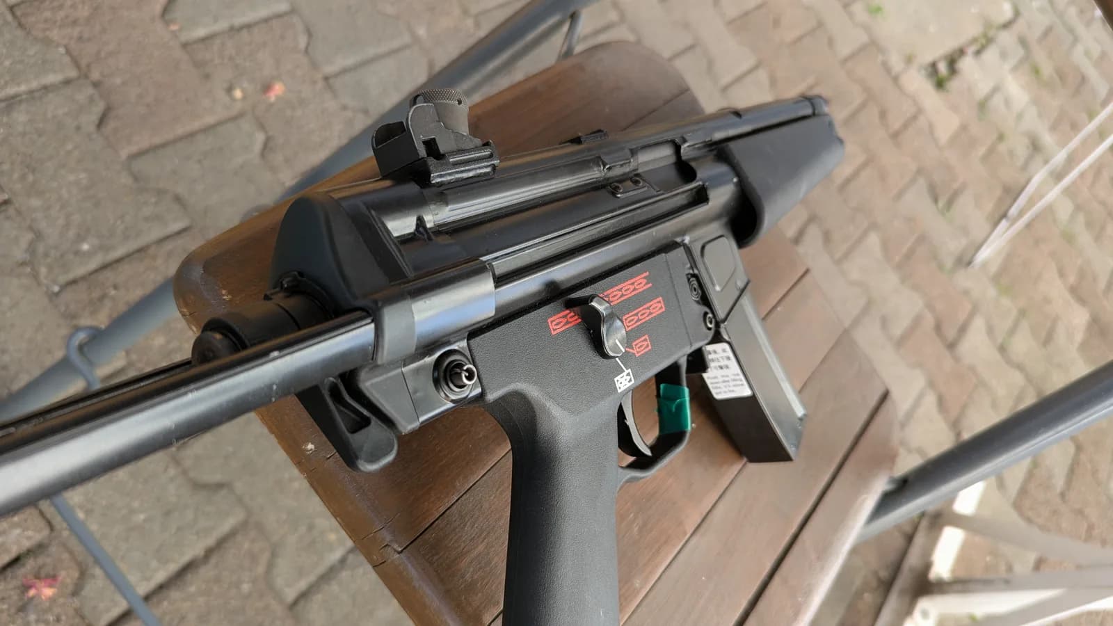 MP5 A3 APACHE GBBR WE mini 6