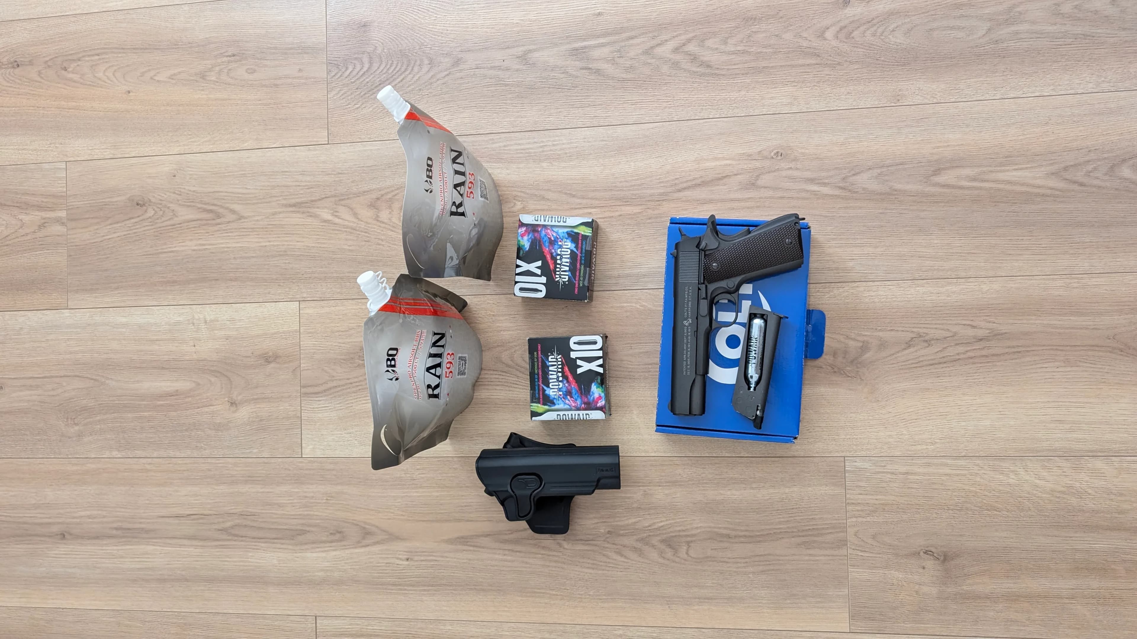 Colt 1911 airsoft CO2 édition anniversaire mini 2