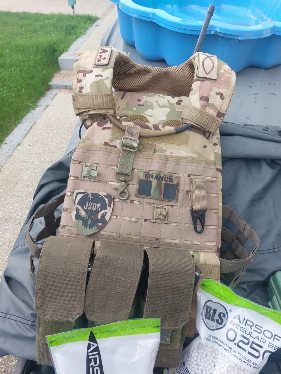 Pack Systema PTW Super Max M4-A1 avec upper, lunette visée mini 7