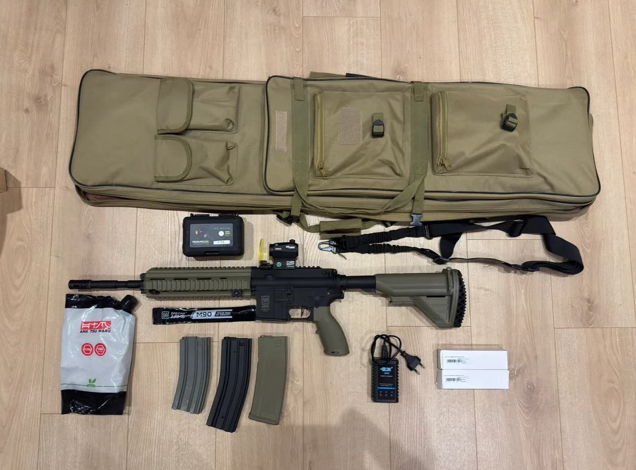 Pack airsoft sniper & assaut COMPLET mini 6
