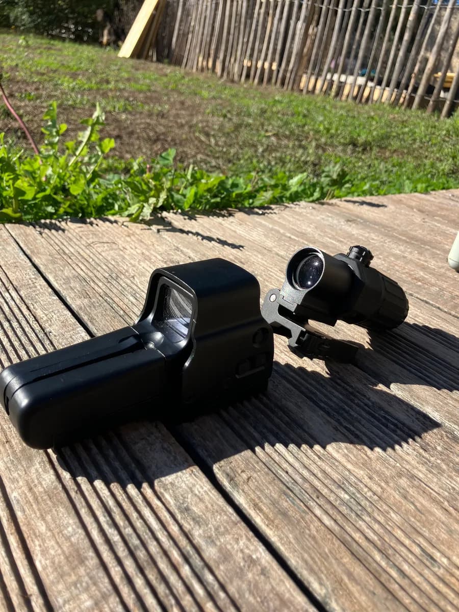 Combo Red Dot et X3 magnifier