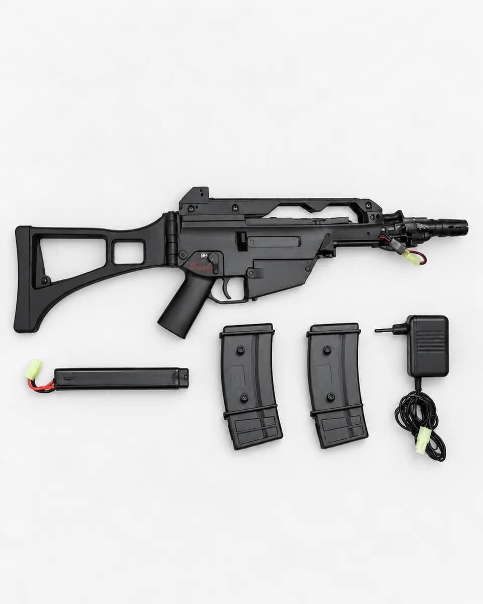 Lot complet airsoft – 5 répliques + HPA + accessoires mini 2