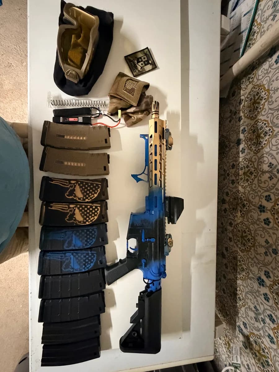 M4 blue fox