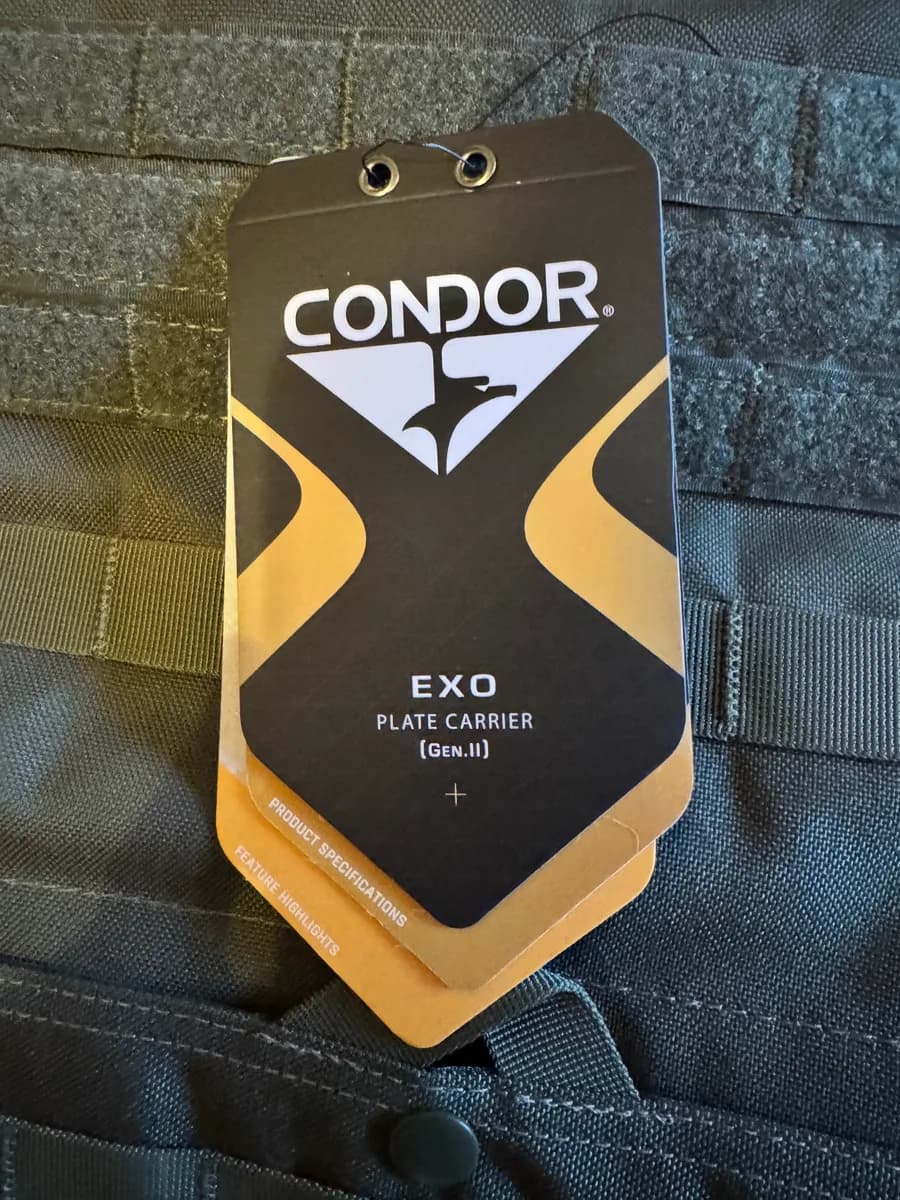 Condor exo plate carrier Gen 2 ( S/M) + 2 pochettes mini 2