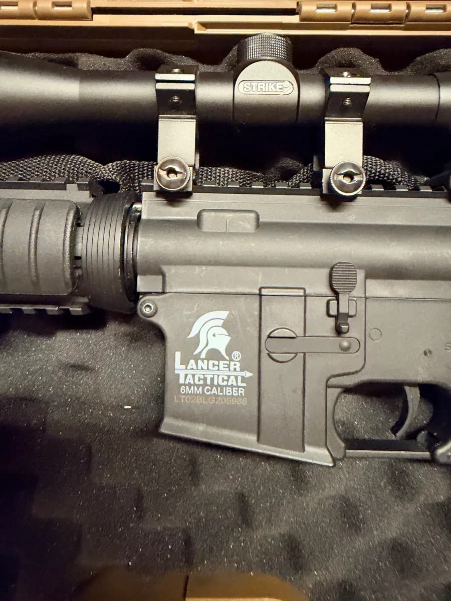 M4 LT-04 GEN2 M4 RIS Version 2 Lancer Tactical AEG mini 2
