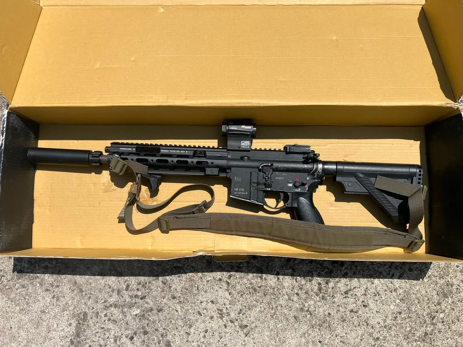 HK 416 A5 GBBR VFC mini 2