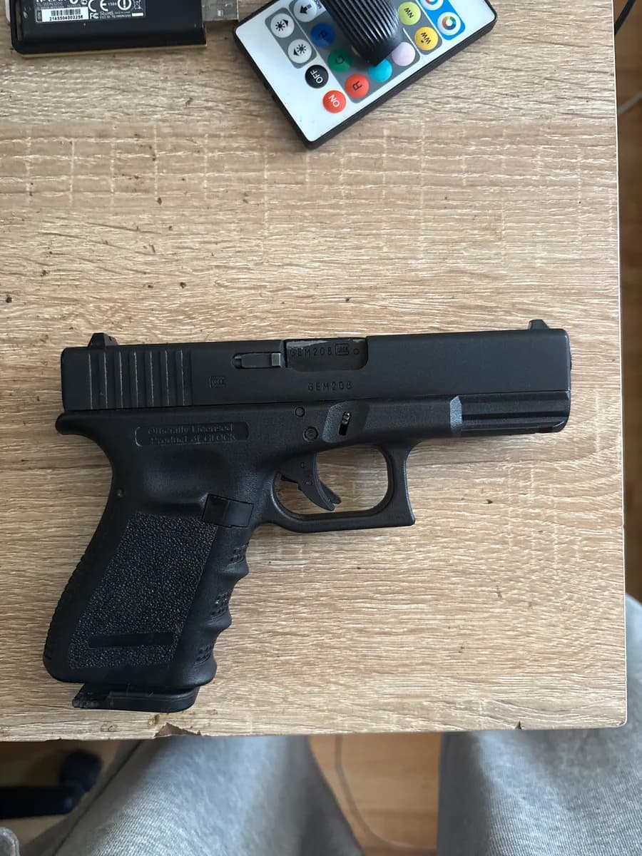 Glock 19 utiliser 2 fois