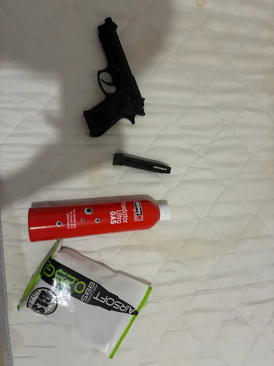 Airsoft à gaz mini 1
