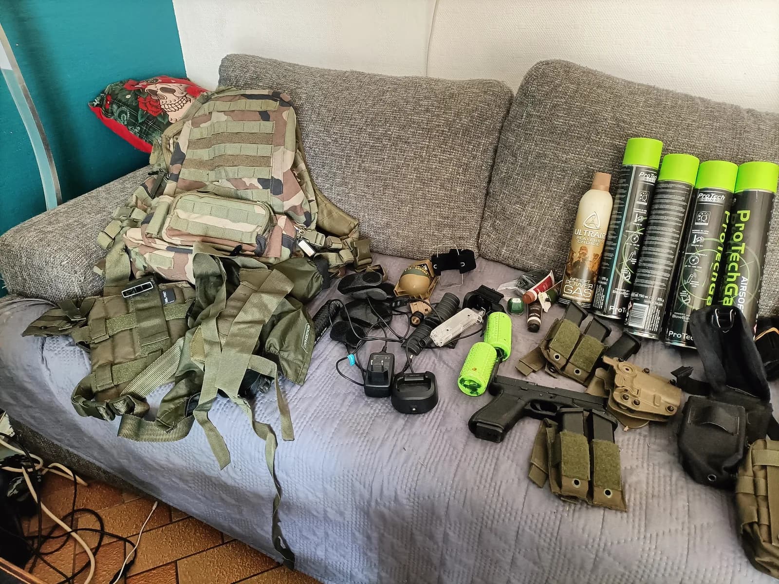 Lot air soft mini 1