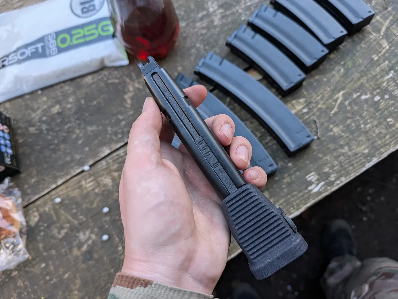 Adaptateur hpa aap01/Glock vers mp5 pulse mini 2