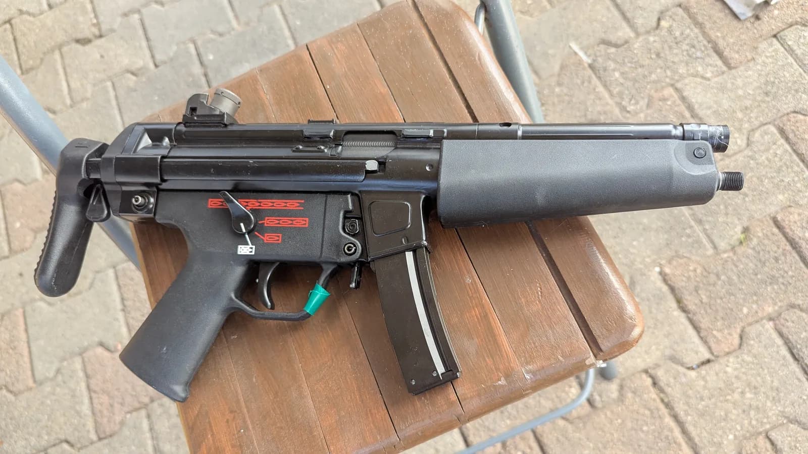 MP5 A3 APACHE GBBR WE mini 3