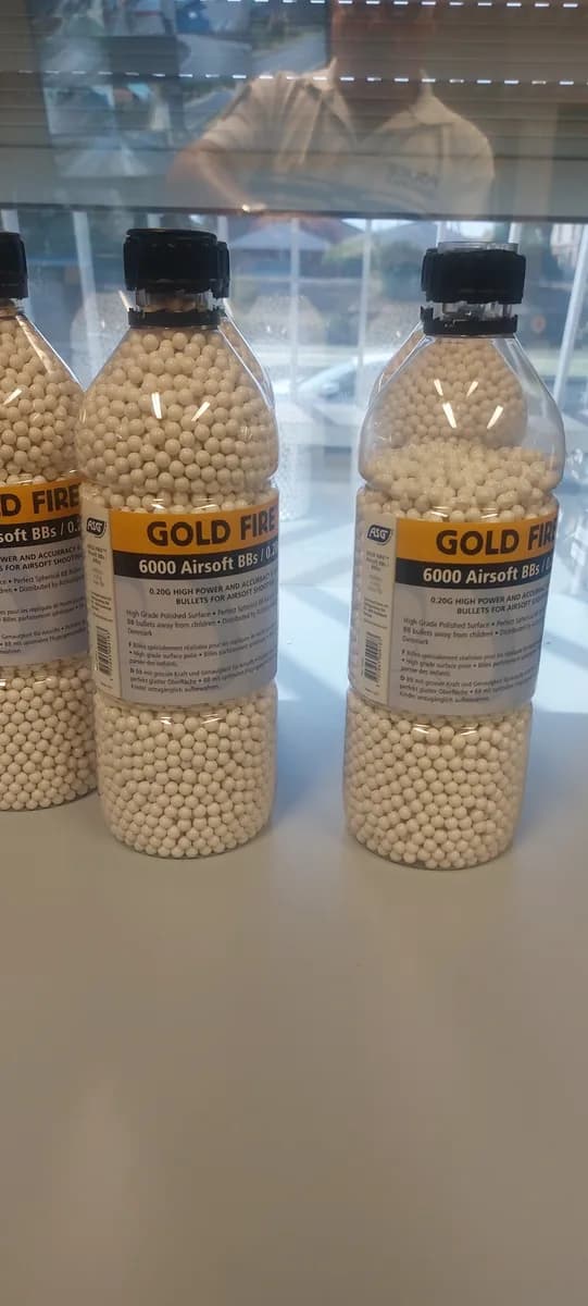 5 bouteilles de 6000 billes mini 1