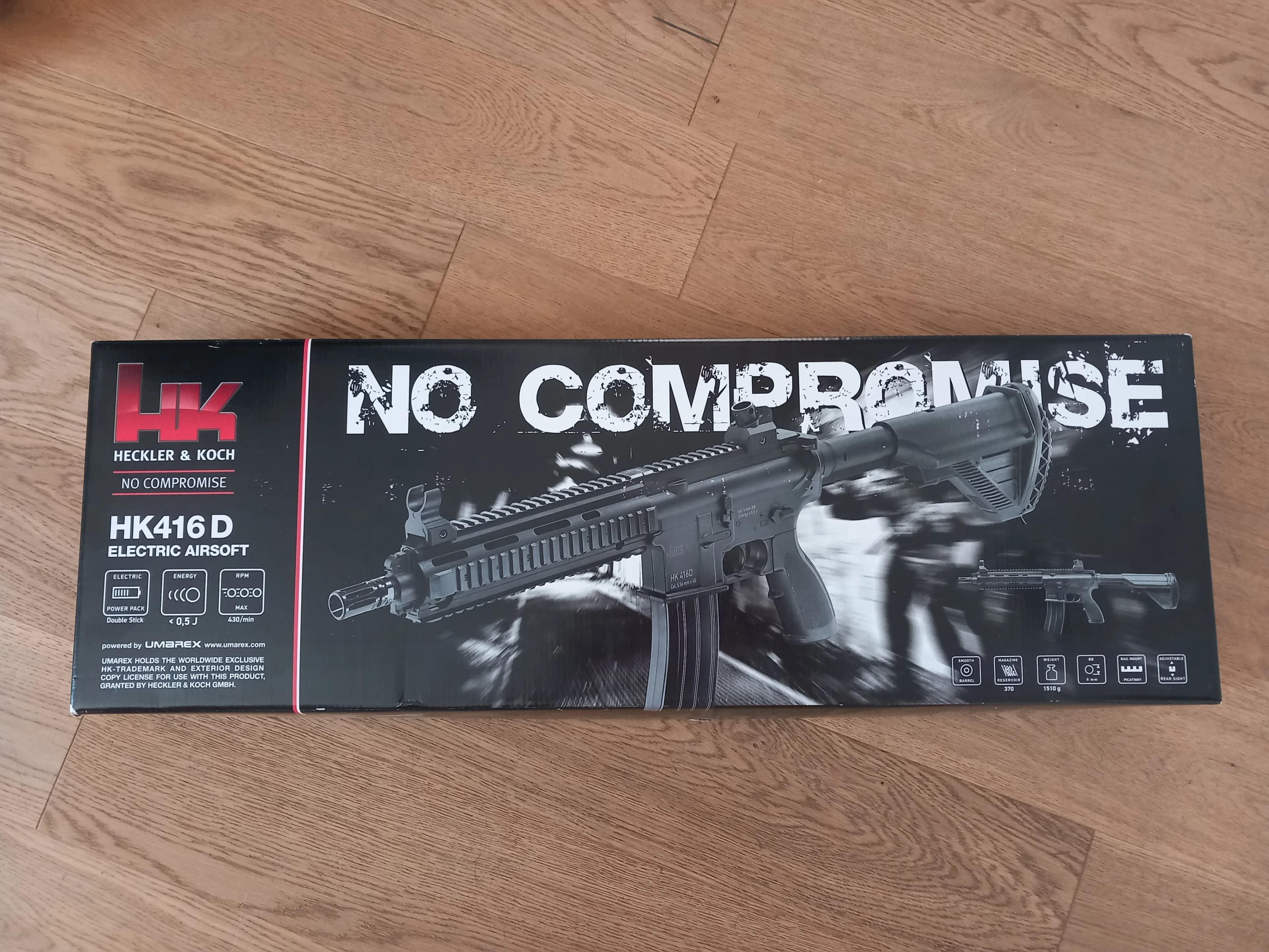 HK416D Electric Airsoft mini 4