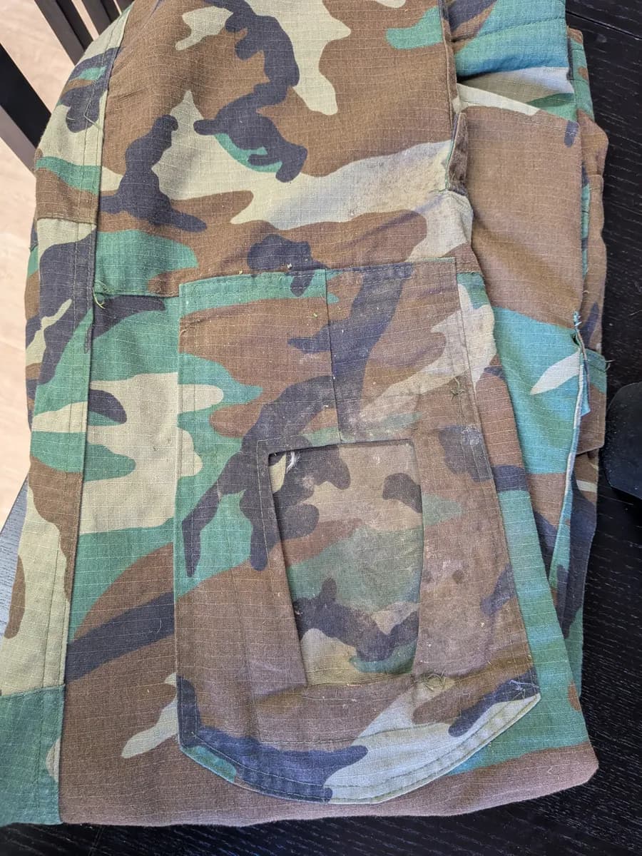 Combat Pants Woodland mini 8