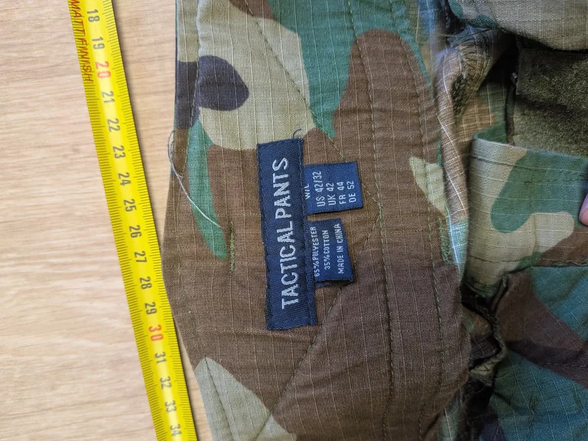 Combat Pants Woodland mini 3