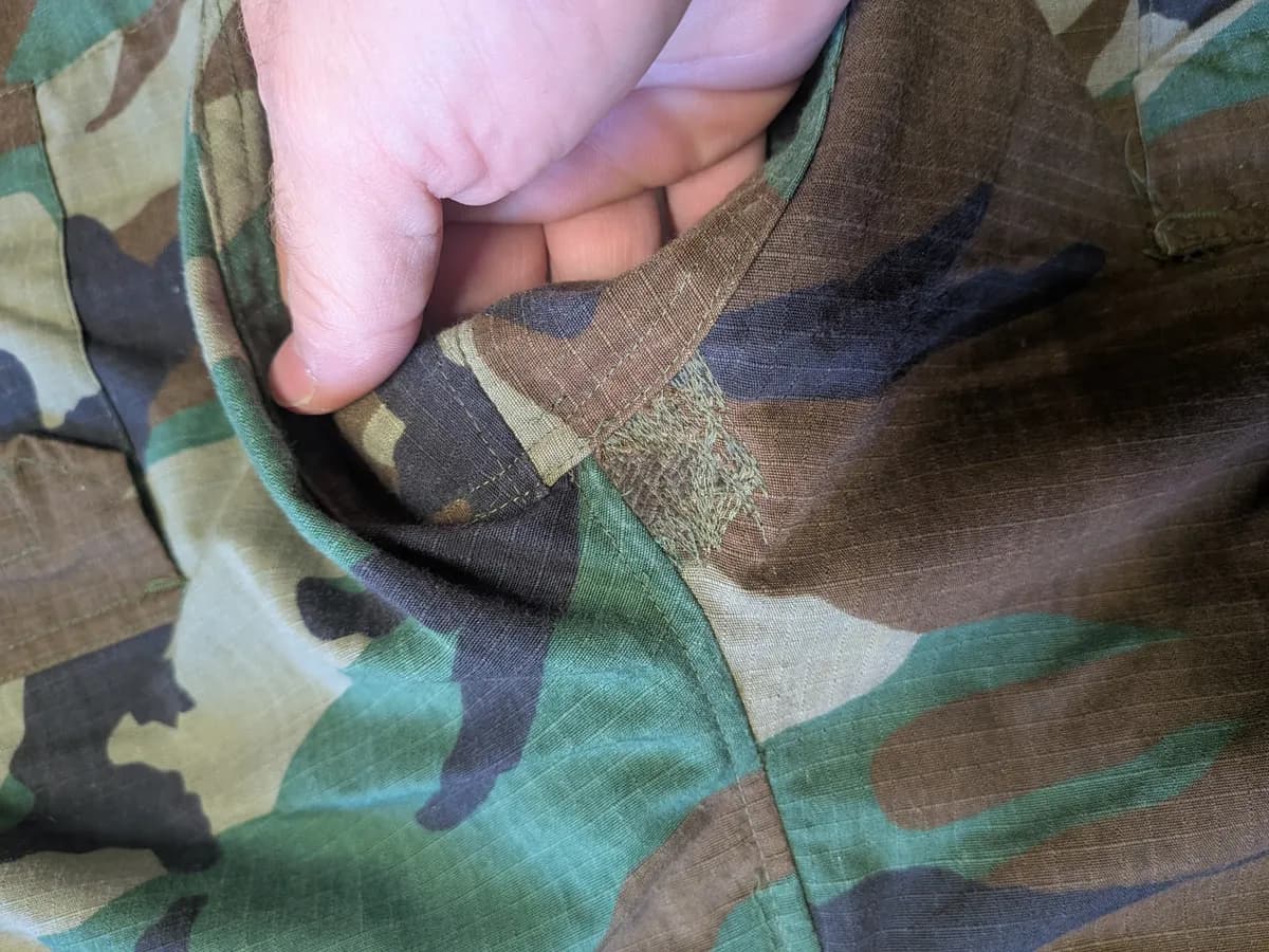 Combat Pants Woodland mini 4