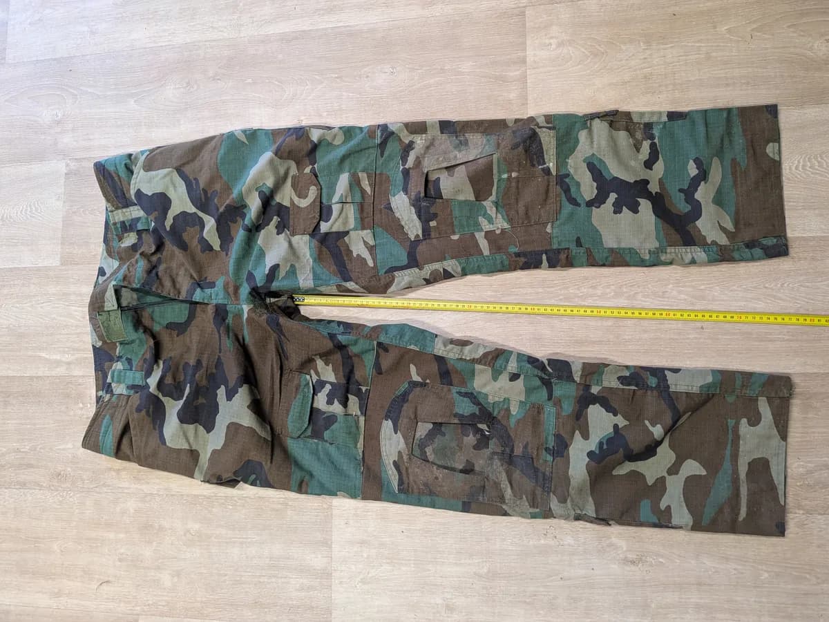 Combat Pants Woodland mini 1