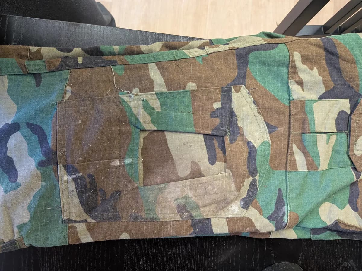 Combat Pants Woodland mini 7