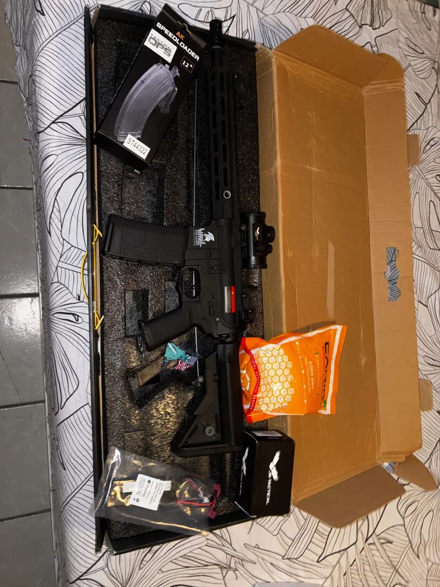 Pack M4 Lancer Tactical – Comme neuf – 180 €