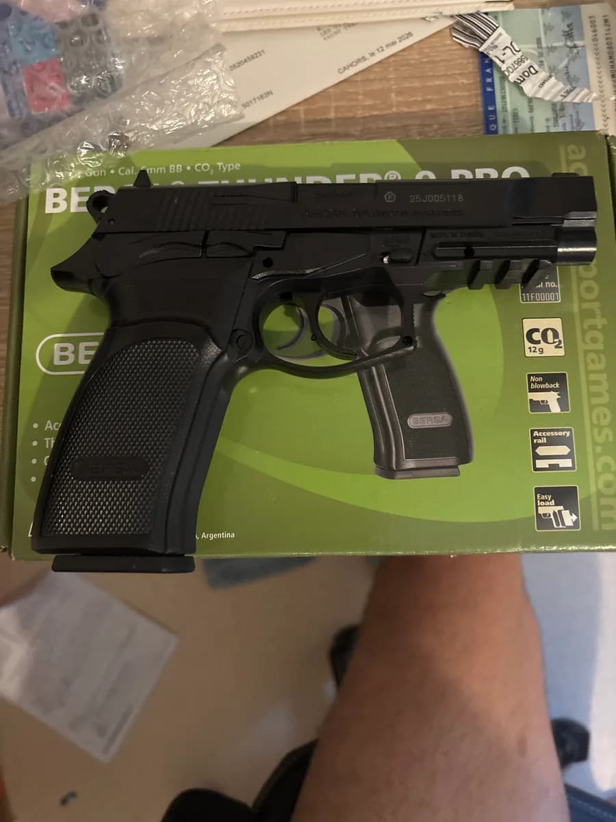 Replique pistolet bersa mini 1