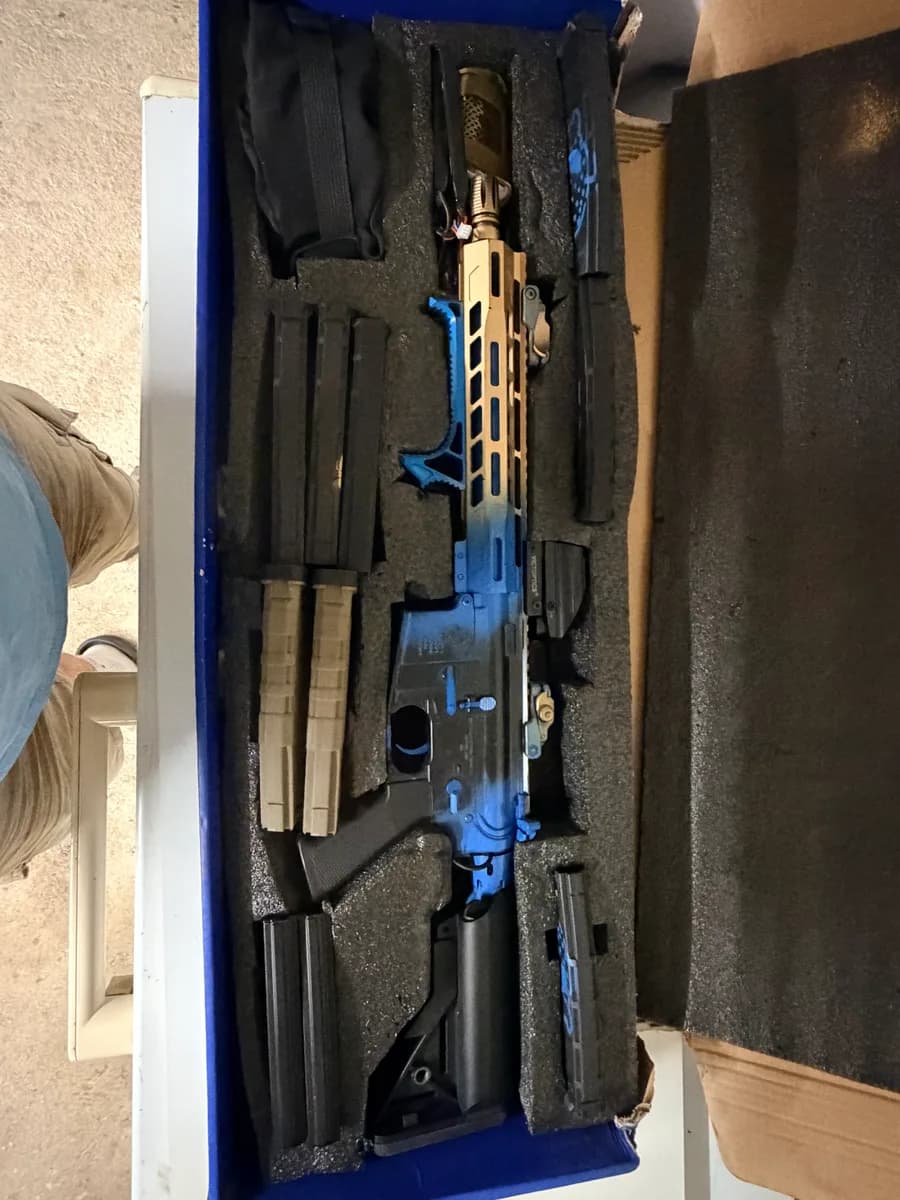 M4 blue fox mini 1