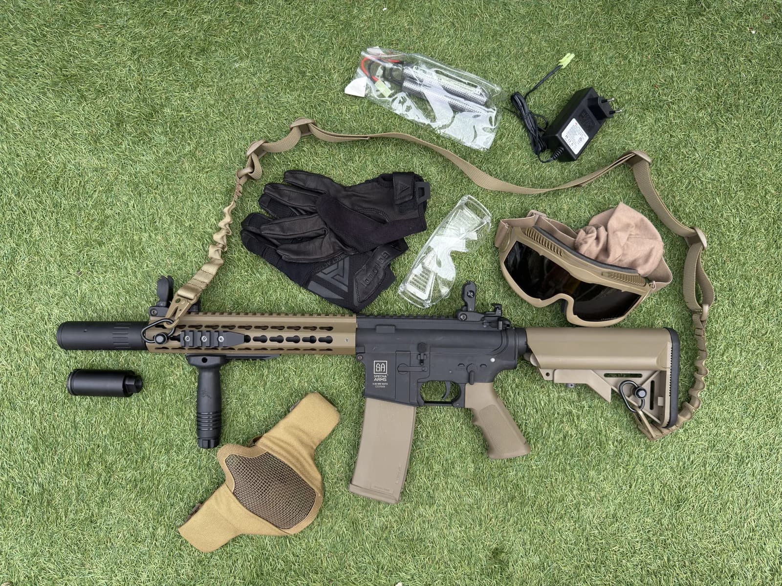 Specna Arms SA-C07 CORE Half-Tan - Pack complet