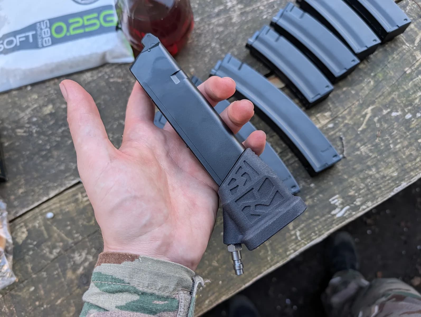 Adaptateur hpa aap01/Glock vers mp5 pulse