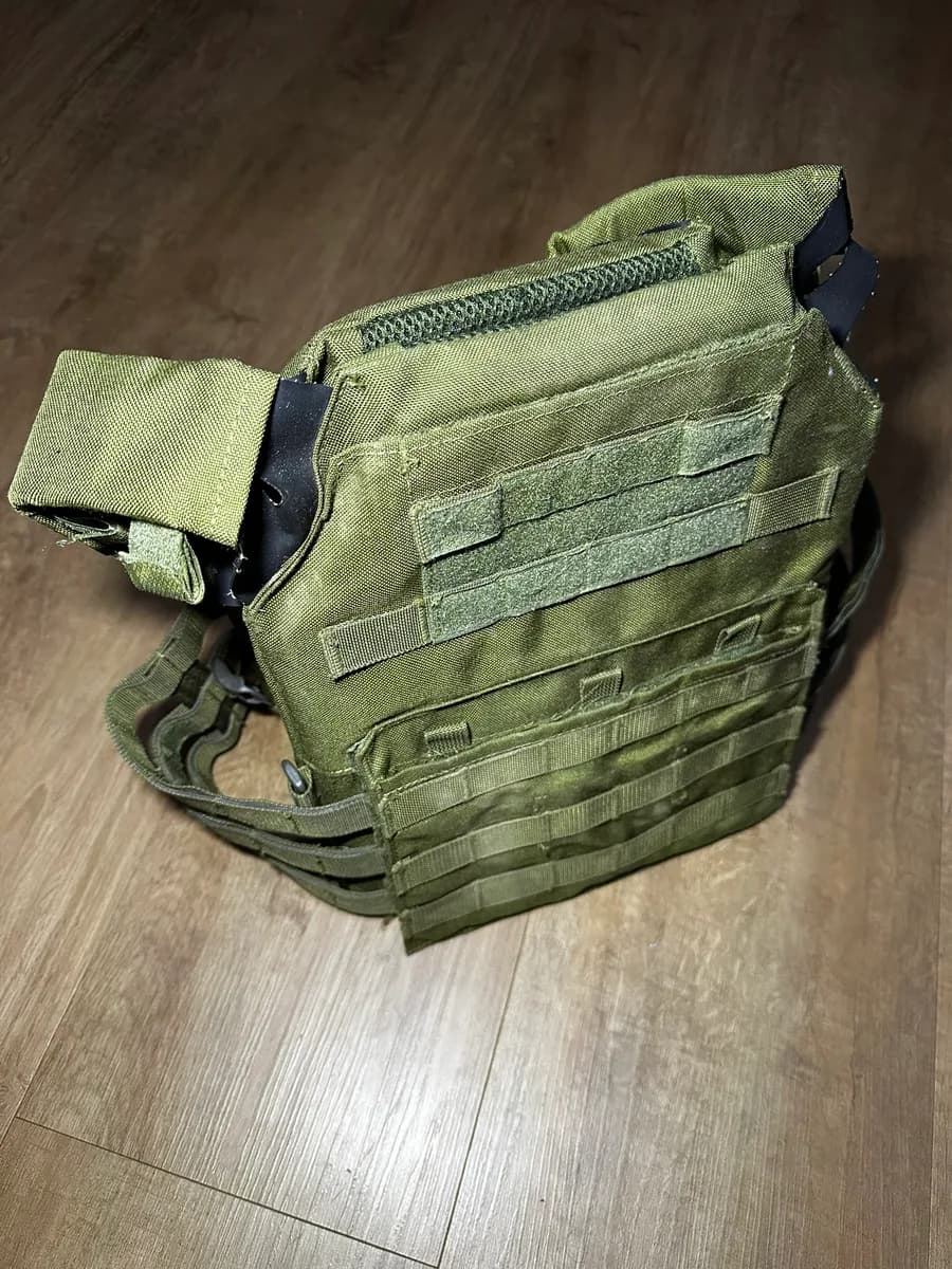 Plate carrier tactique vert OD