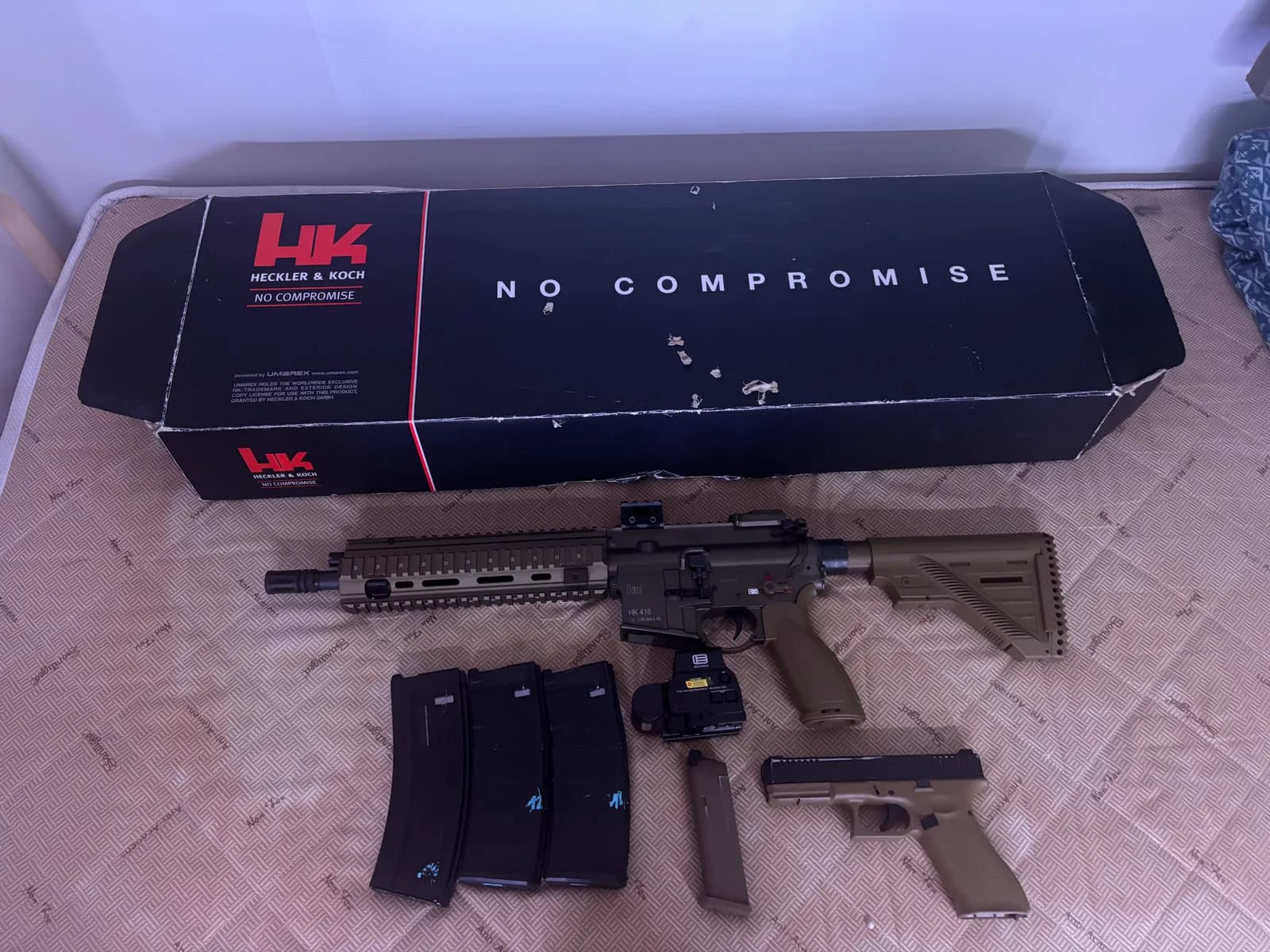 Hk416 + Glock 17