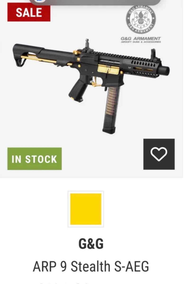 ARP 9 Stealth S-AEG mini 1