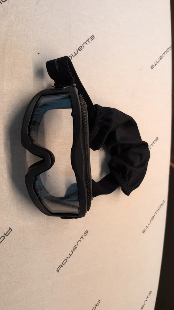 Casque FAST noir et masque de protection mini 1