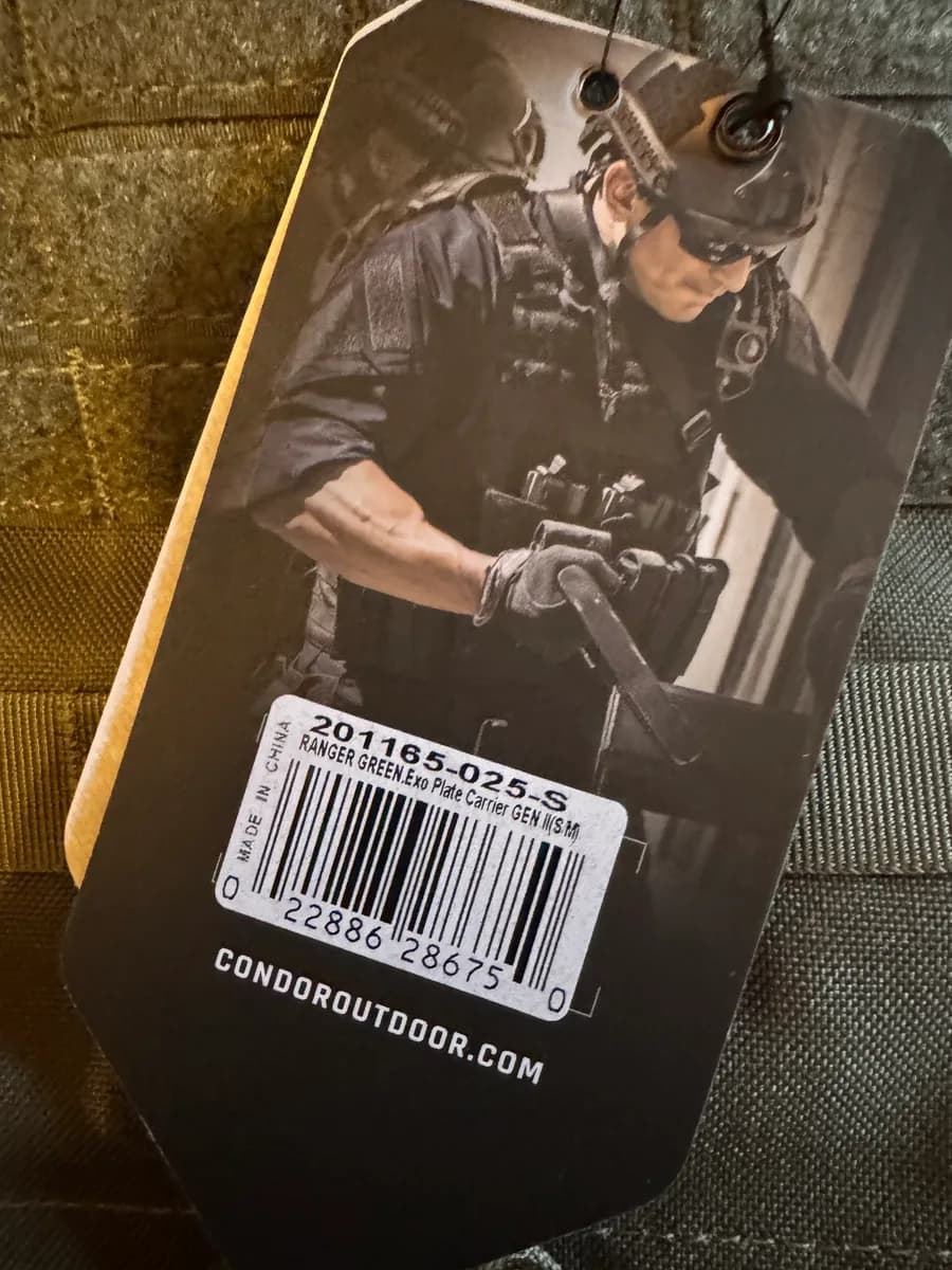 Condor exo plate carrier Gen 2 ( S/M) + 2 pochettes mini 3