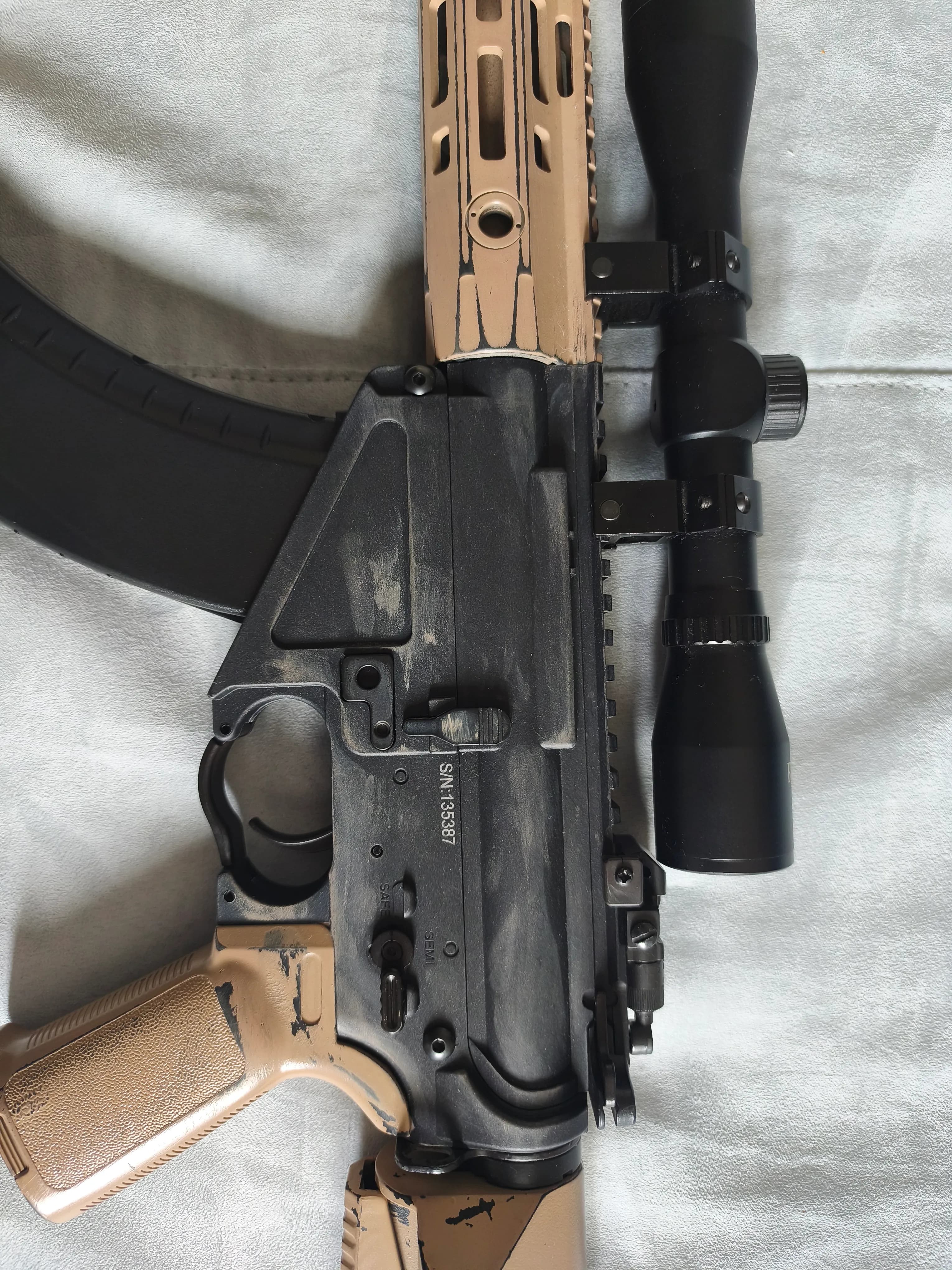 Airsoft de type M4/ AR15 mini 2