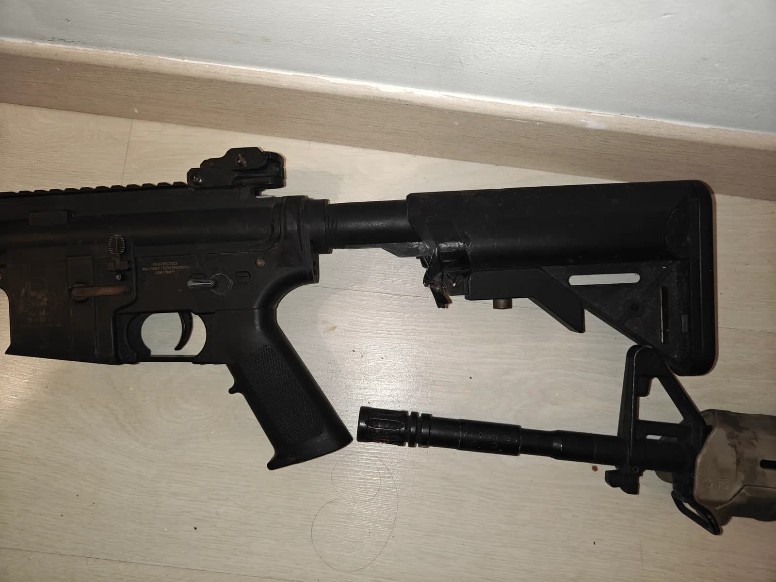 Lot de 2 Répliques Airsoft M4/AR-15 mini 3
