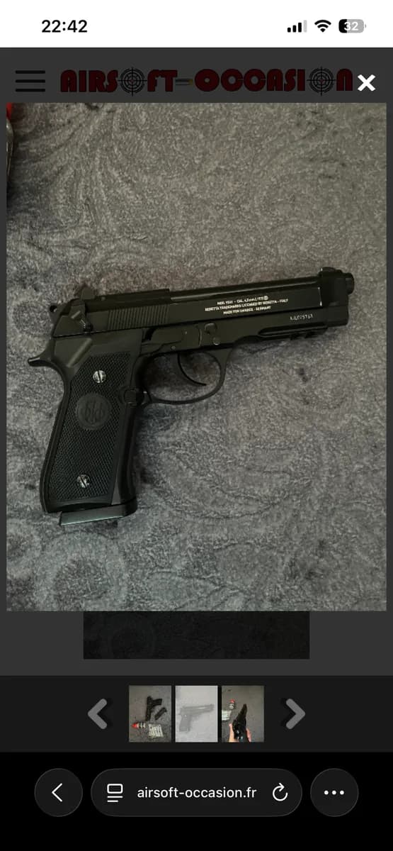 Beretta Umarex très bon etat mini 1